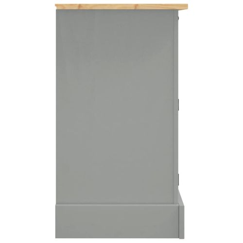 Бюфет Corona сив 112x43x78 см мексикански бор масив