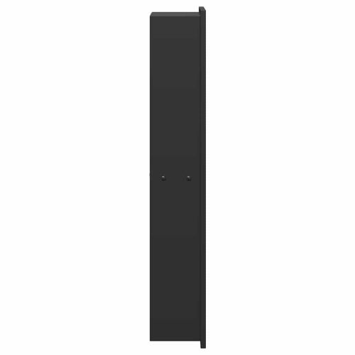 Нишата за душ Черно 60 x 20 x 9,5 см Неръждаема стомана