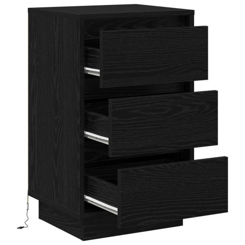 Нощен шкаф Черния дъб 39 x 34,5 x 65 см Инженерна дървесина