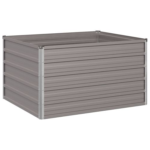 Вдигната леха за градина Ръждясало 100 x 80 x 55 см картон