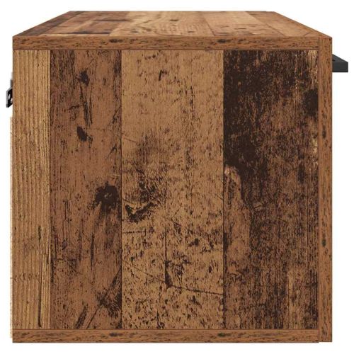 Стенно шкафче 60 x 36,5 x 35 cm Инженерна дървесина Старо дърво