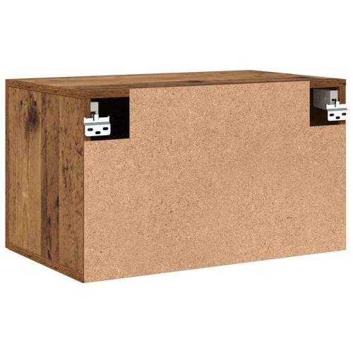 Стенно шкафче 60 x 36,5 x 35 cm Инженерна дървесина Старо дърво