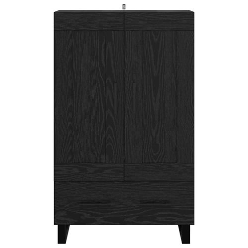 Висок шкаф Черния дъб 69,5 x 31 x 115 см Инженерна дървесина