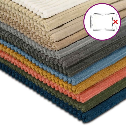 Калъфка за възглавница 2 pcs ALMELO Тъмносиво 55 x 55 см