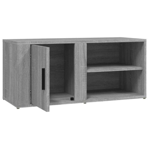 ТВ шкафове, 2 бр, сив сонома, 80x31,5x36 см, инженерно дърво