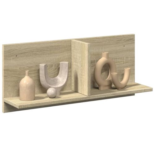 Стенен шкаф, 70x16,5x30 см, сонома дъб, инженерно дърво