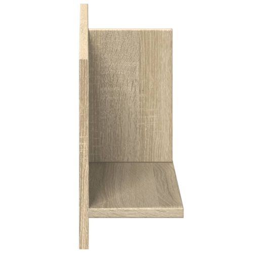 Стенен шкаф, 70x16,5x30 см, сонома дъб, инженерно дърво