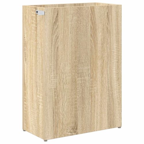 Стойка за чадър със съхранение Сонома дъб 40 x 20 x 55,5 см