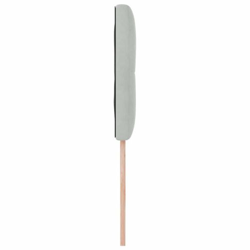 LED глава с LED ленти Светлосиво 90 cm Кадифе