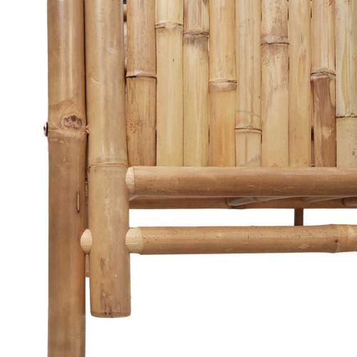 Повдигнато легло Кафяво 70 x 35 x 70 см Бамбук