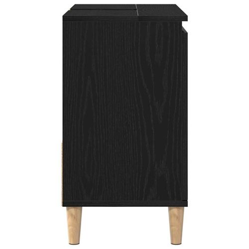 Шкаф за баня Черния дъб 65 x 33 x 60 см Инженерна дървесина