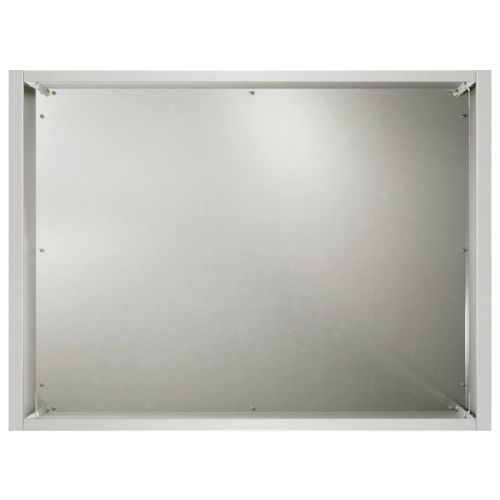 Градинска саксия 2 бр. Сребристо 40 x 30 x 30 см