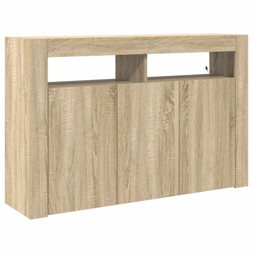 Служебен шкаф Сонома дъб 116 x 30 x 75 см Инженерна дървесина