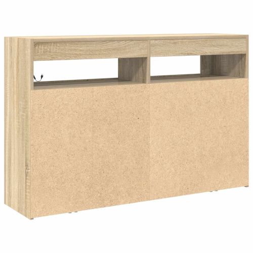 Служебен шкаф Сонома дъб 116 x 30 x 75 см Инженерна дървесина