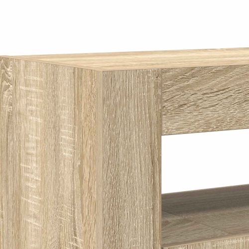 Служебен шкаф Сонома дъб 116 x 30 x 75 см Инженерна дървесина