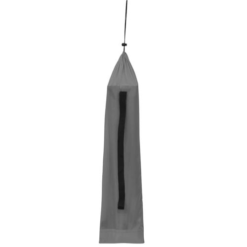 Къмпинг легло, 180х60х19 см, плат оксфорд и стомана, сиво