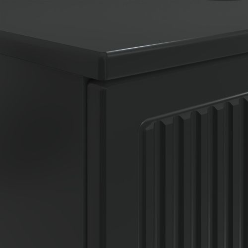 Шкаф за мивка в баня EDE Черно 82 x 41 x 59 см