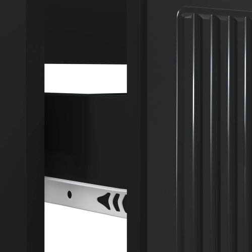 Шкаф за мивка в баня EDE Черно 82 x 41 x 59 см