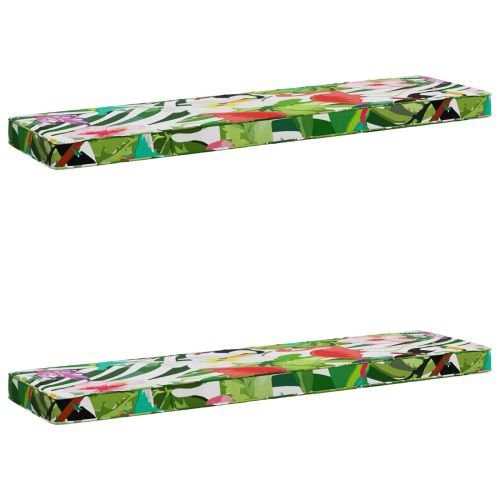 Калъфи за пейки, 2 части VUGHT 2 pcs 100% полиестер Многоцветен