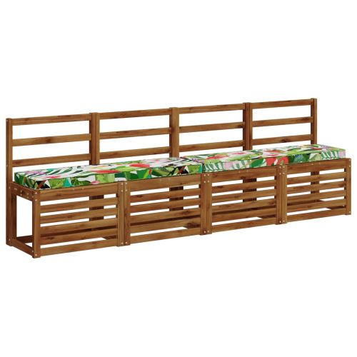 Калъфи за пейки, 2 части VUGHT 2 pcs 100% полиестер Многоцветен