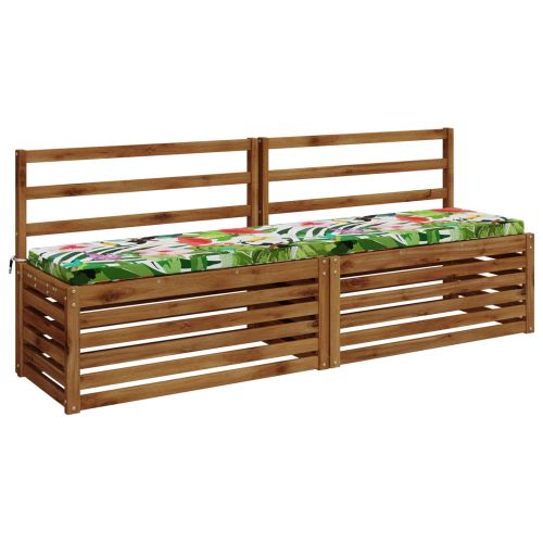 Калъфи за пейки, 2 части SOEST 2 бр. 100% полиестер Многоцветен