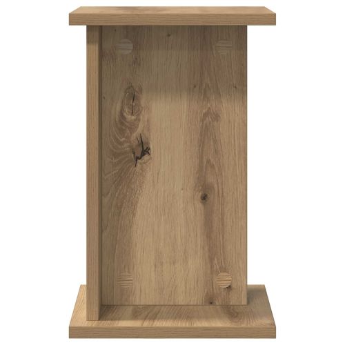 Стойка за растения 2 бр. Дъб артизан 25 x 25,5 x 40,5 см