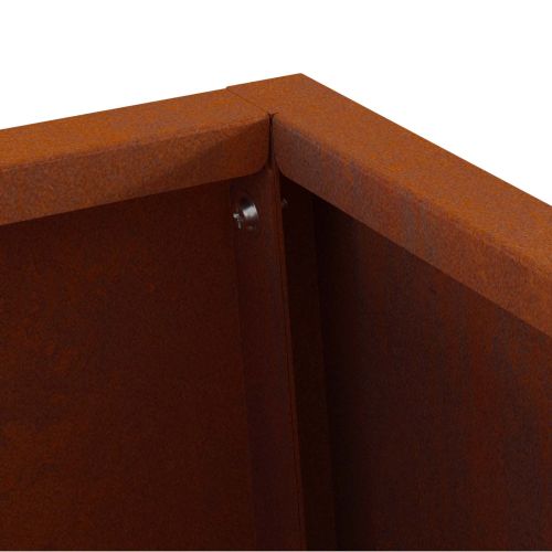 Котел за огън Ръждясало 50 x 35 x 100 см Кортенова стомана