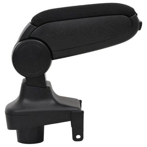 Подлакътник за кола черен 15x35x(30-47) см ABS