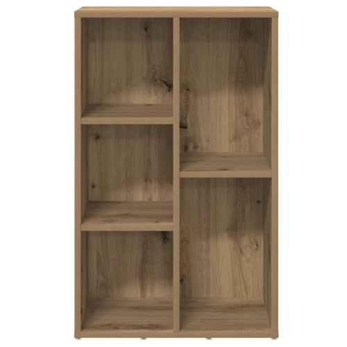 Библиотека, дъб артизан, 50x25x80 см, инженерно дърво