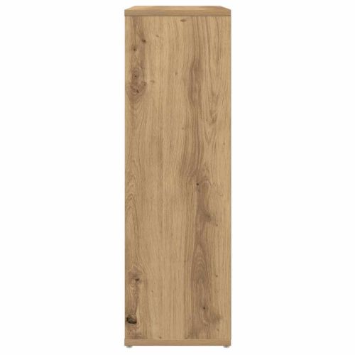 Библиотека, дъб артизан, 50x25x80 см, инженерно дърво