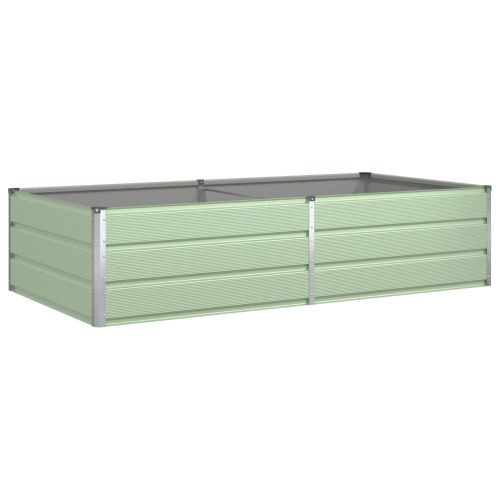 Кашпа Пастелно зелено 195 x 100 x 45 см Поцинкована стомана