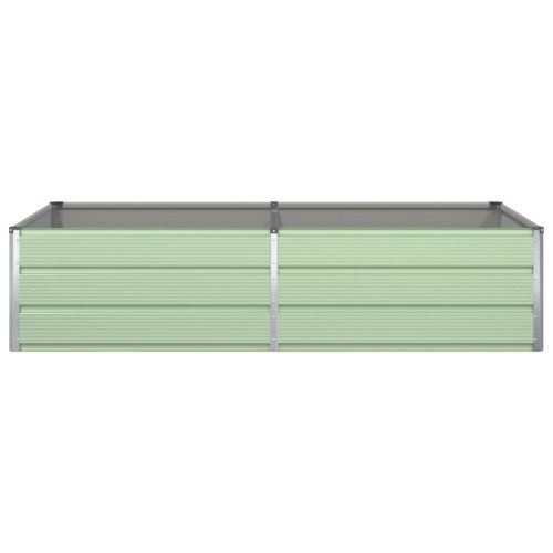 Кашпа Пастелно зелено 195 x 100 x 45 см Поцинкована стомана