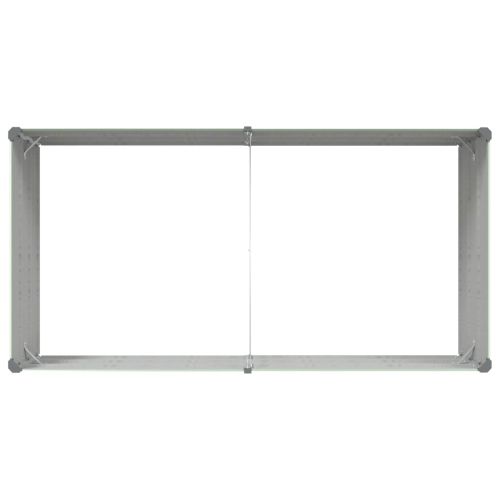 Кашпа Пастелно зелено 195 x 100 x 45 см Поцинкована стомана