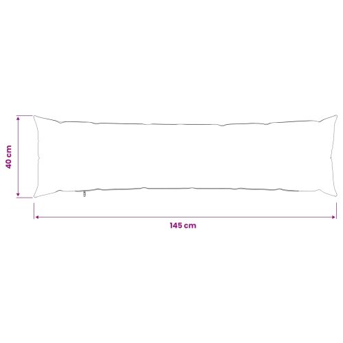 Калъфка за възглавница HEERLEN Червено 40 x 145 см Текстил