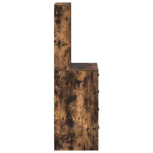 Висок шкаф Опушен дъб 40 x 41 x 135 см Инженерна дървесина