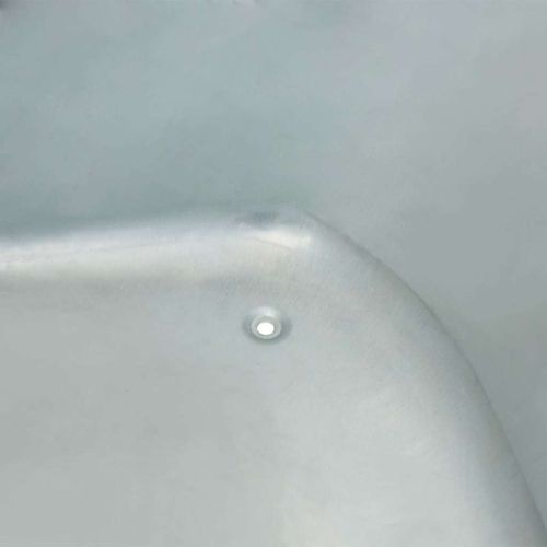 Подмяна на чиния за количка Сребристо 90 x 63 x 28 см