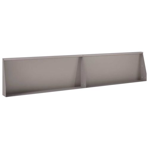 Задържащи стени 2 бр. 100 x 12 x 50 см Кортенова стомана