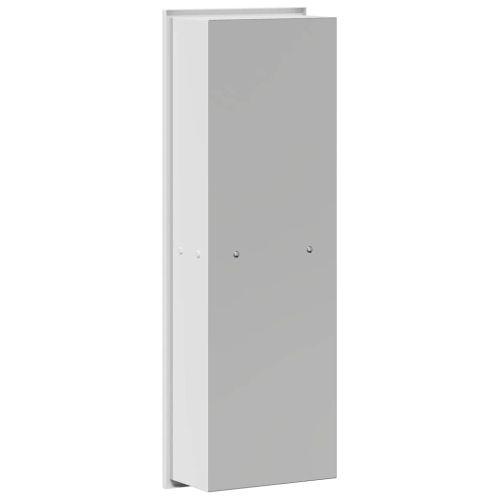 Нишата за душ Бяло 60 x 20 x 9,5 см Неръждаема стомана
