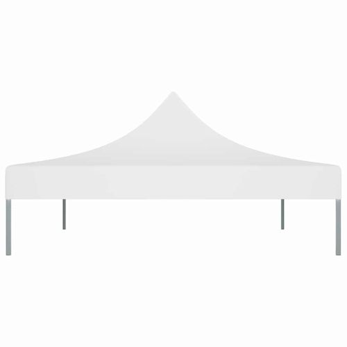 Покривало за парти шатра, 4,5x3 м, бяло, 270 г/м²