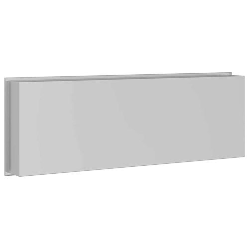 Нишата за душ Сребристо 90 x 30 x 9,5 см Неръждаема стомана