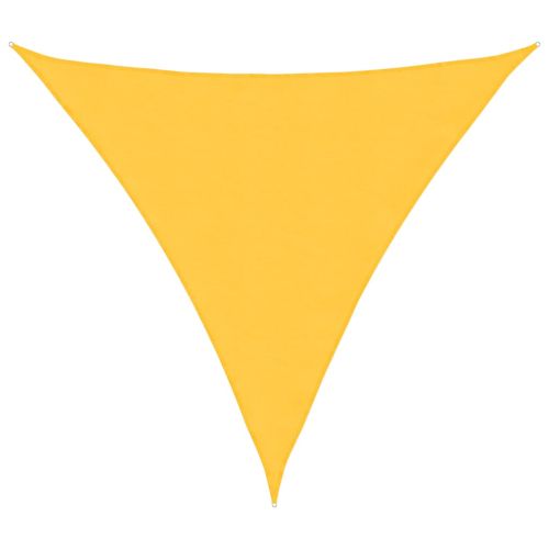 Платно-сенник, Оксфорд плат, триъгълно, 4,5x4,5x4,5 м, жълто