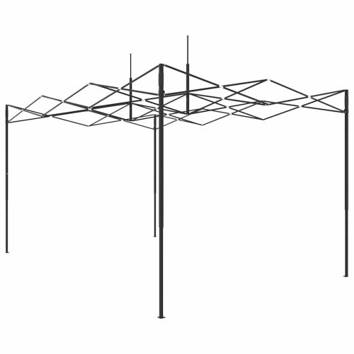 Оранжерия с поп-ъп рамка Зелен 290 x 430 x 315 см Желязо