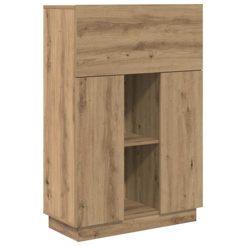 Бюро Дъб Инженерна дървесина 71.5 x 31.5 x 106.5 см