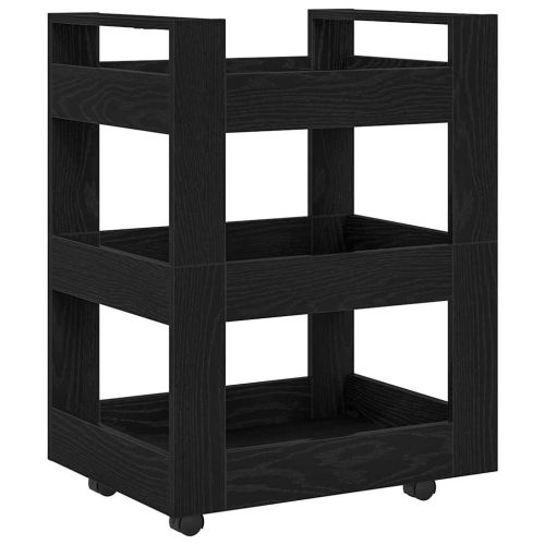 Кухненска количка Черния дъб 60 x 45 x 80 см