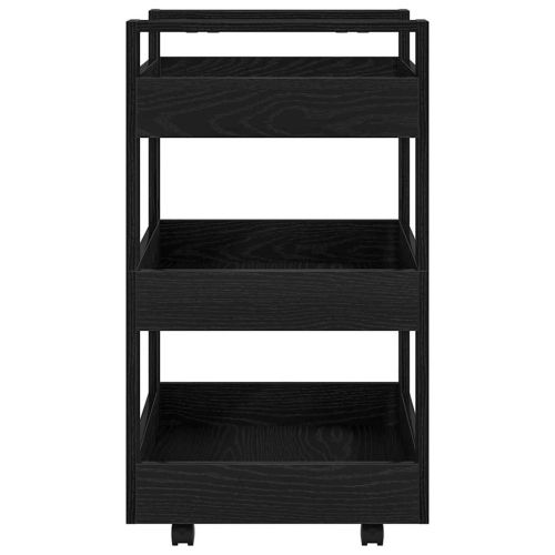 Кухненска количка Черния дъб 60 x 45 x 80 см