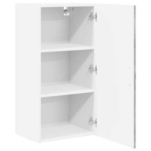 Стенен шкаф PORTO Циментено сиво 40 x 31 x 80 см