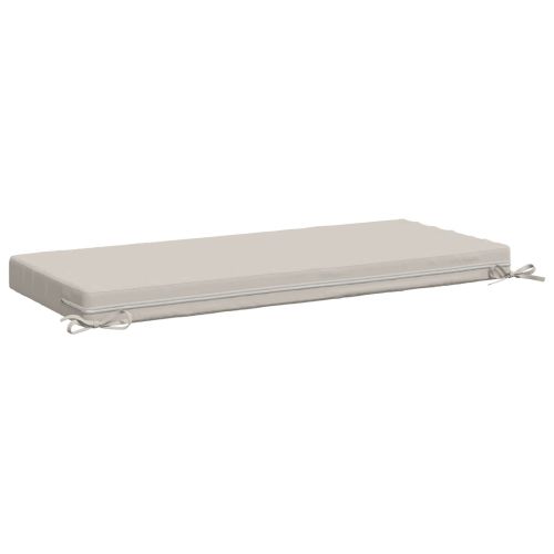 Възглавница за пейка SOEST 100% полиестер Бяло 120 x 50 x 8 см