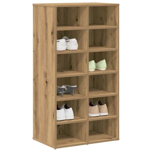 Рафт за обувки Artisan Oak 54x34x100,5 cm Инженерна дървесина