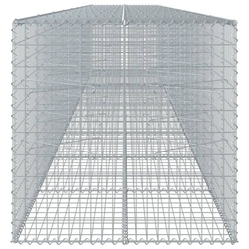 Габионна кошница с покритие, 900x100x100 см, поцинковано желязо