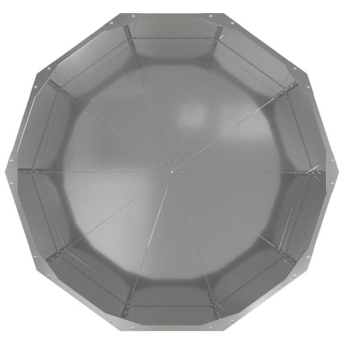 Кашпа Сребрист 90 x 90 x 50 cm Галванизирана стомана